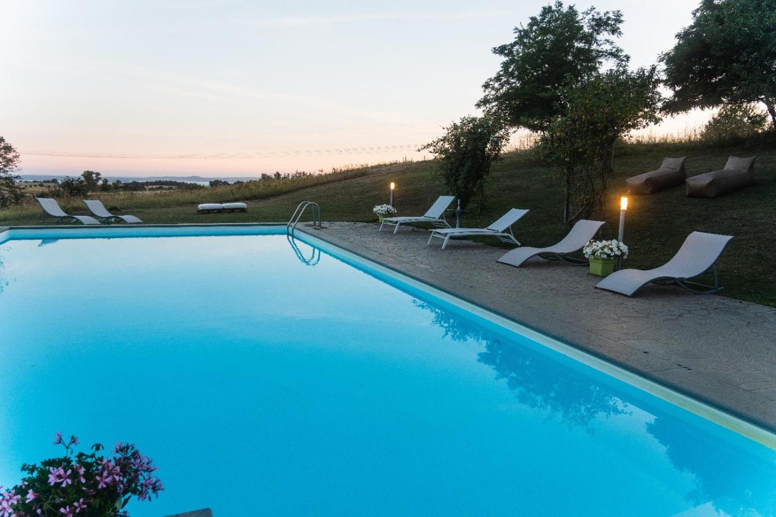 Bed and Breakfast Collina Blu Больсена Екстер'єр фото